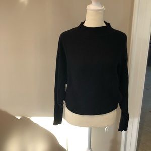 Black Sweater Top